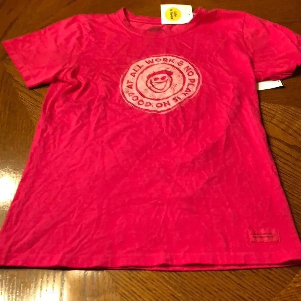 Life is Good Tee Shirt NWT - Picture 2 of 6